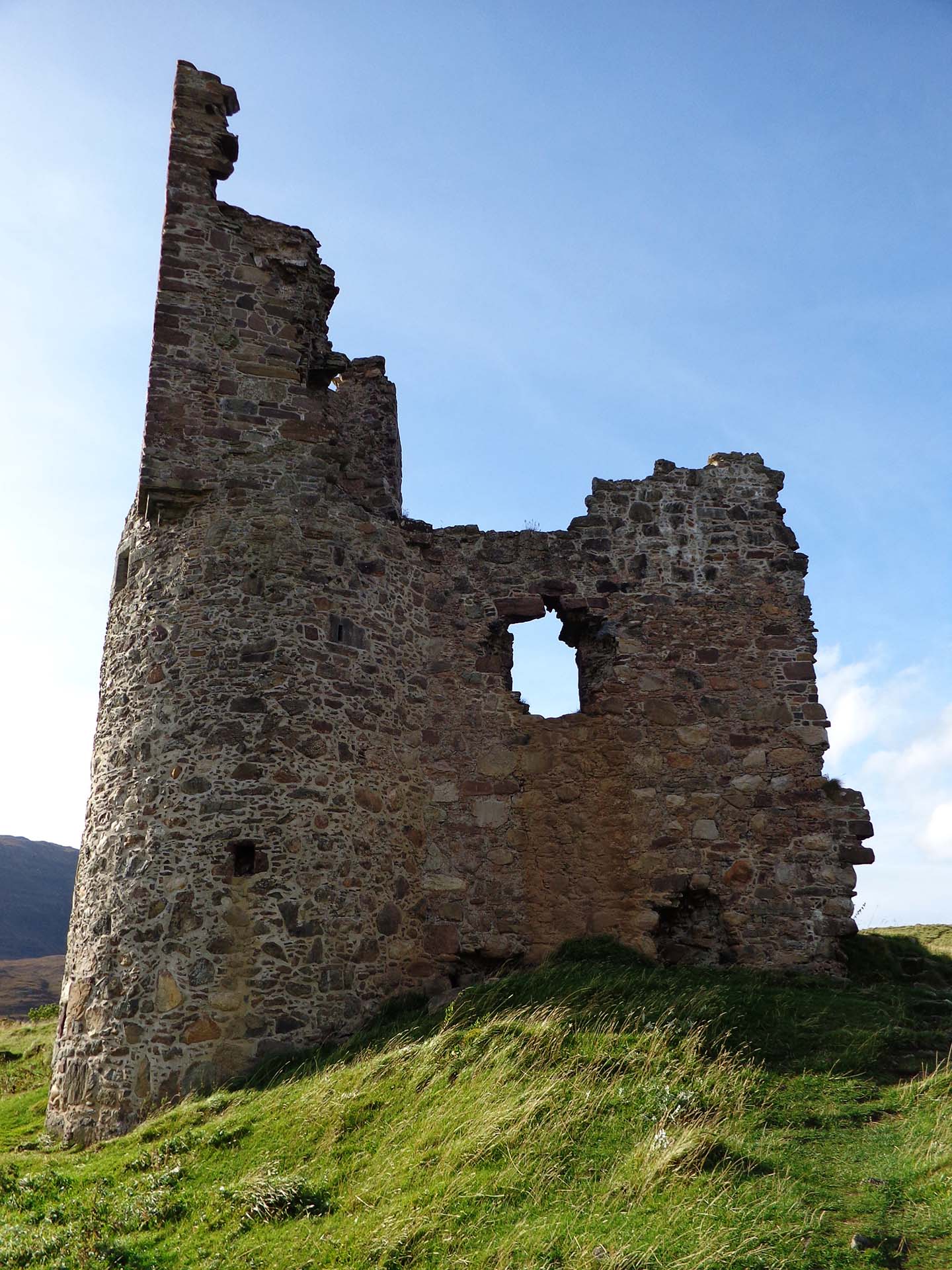 Ardvreck castle in Scotland